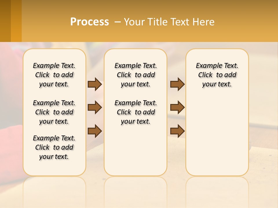 A Child Is Playing With A Cookie On A Table PowerPoint Template