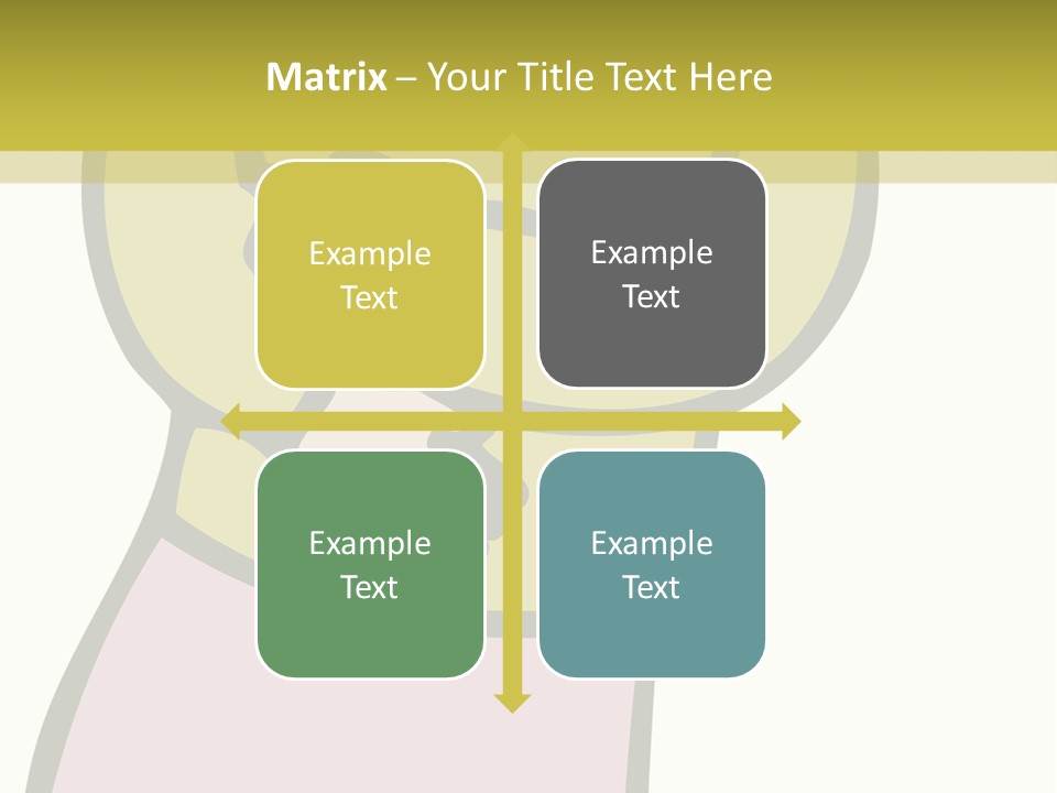 A Man With Green Hair Standing In Front Of A Yellow Wall PowerPoint Template