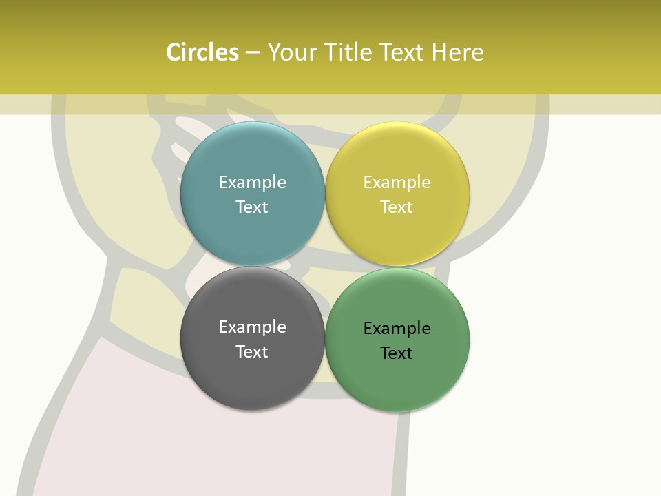 A Man With Green Hair Standing In Front Of A Yellow Wall PowerPoint Template