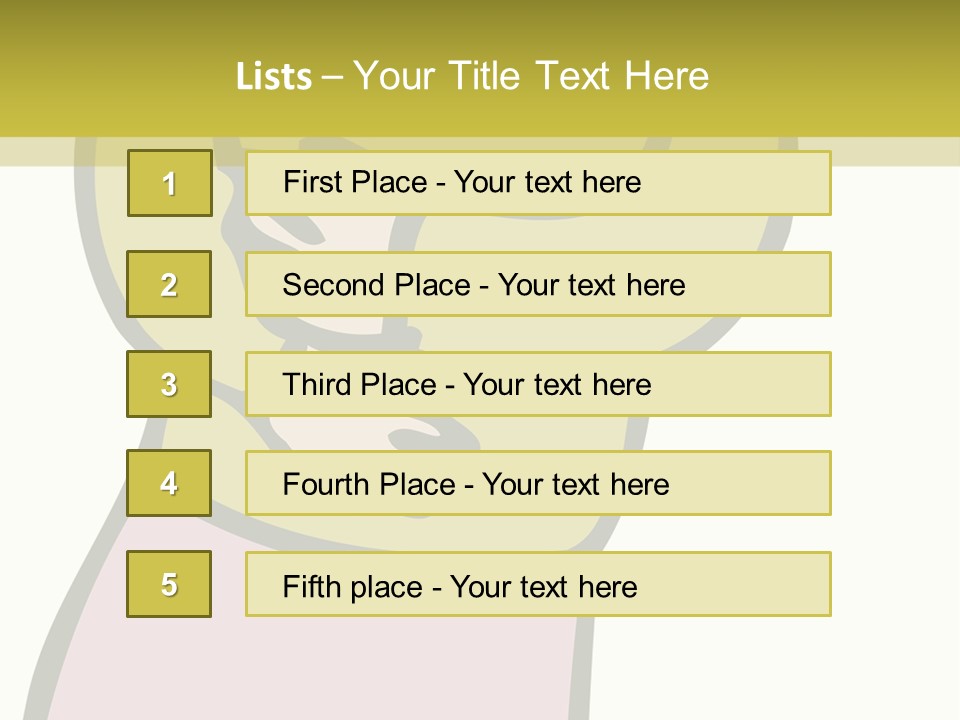 A Man With Green Hair Standing In Front Of A Yellow Wall PowerPoint Template