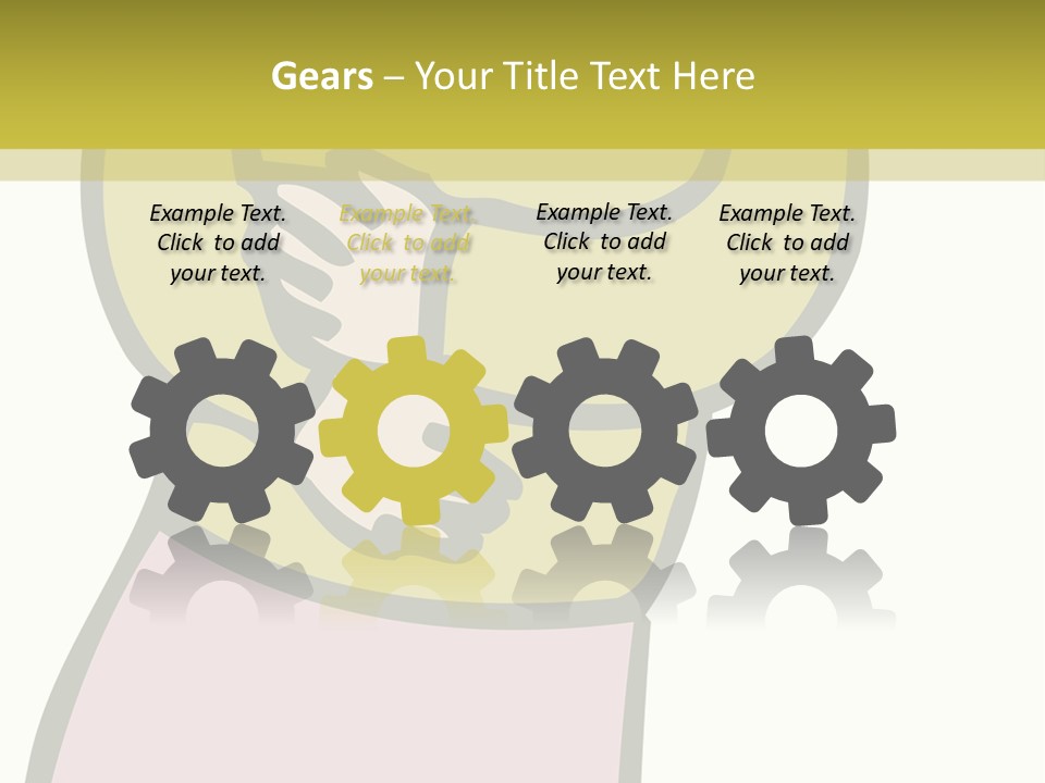 A Man With Green Hair Standing In Front Of A Yellow Wall PowerPoint Template