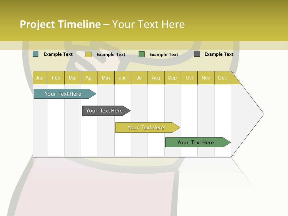 A Man With Green Hair Standing In Front Of A Yellow Wall PowerPoint Template