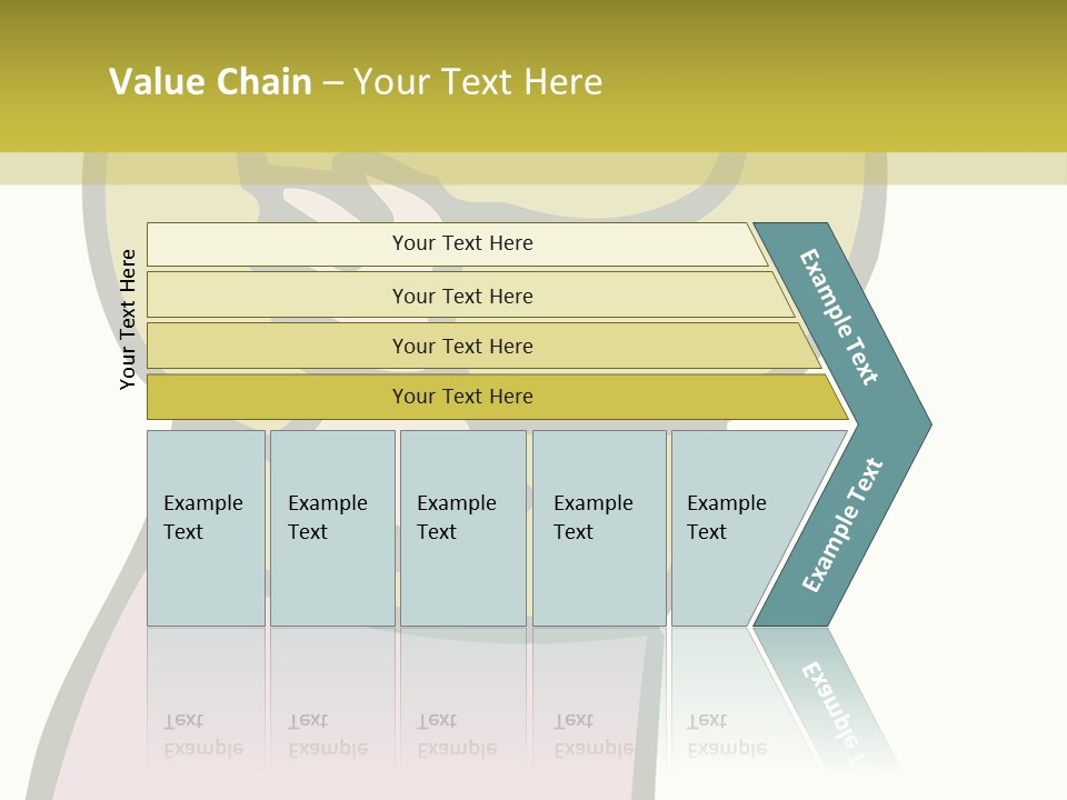 A Man With Green Hair Standing In Front Of A Yellow Wall PowerPoint Template