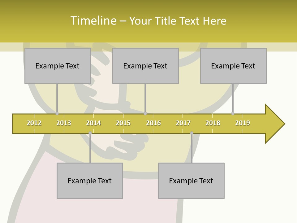 A Man With Green Hair Standing In Front Of A Yellow Wall PowerPoint Template