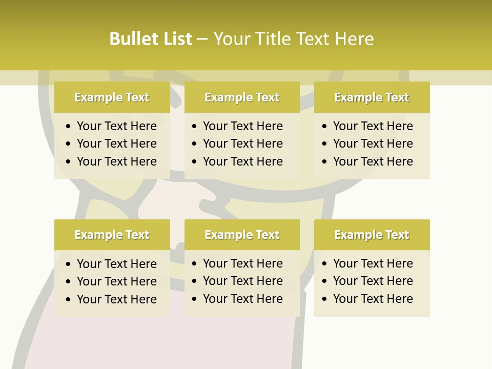 A Man With Green Hair Standing In Front Of A Yellow Wall PowerPoint Template