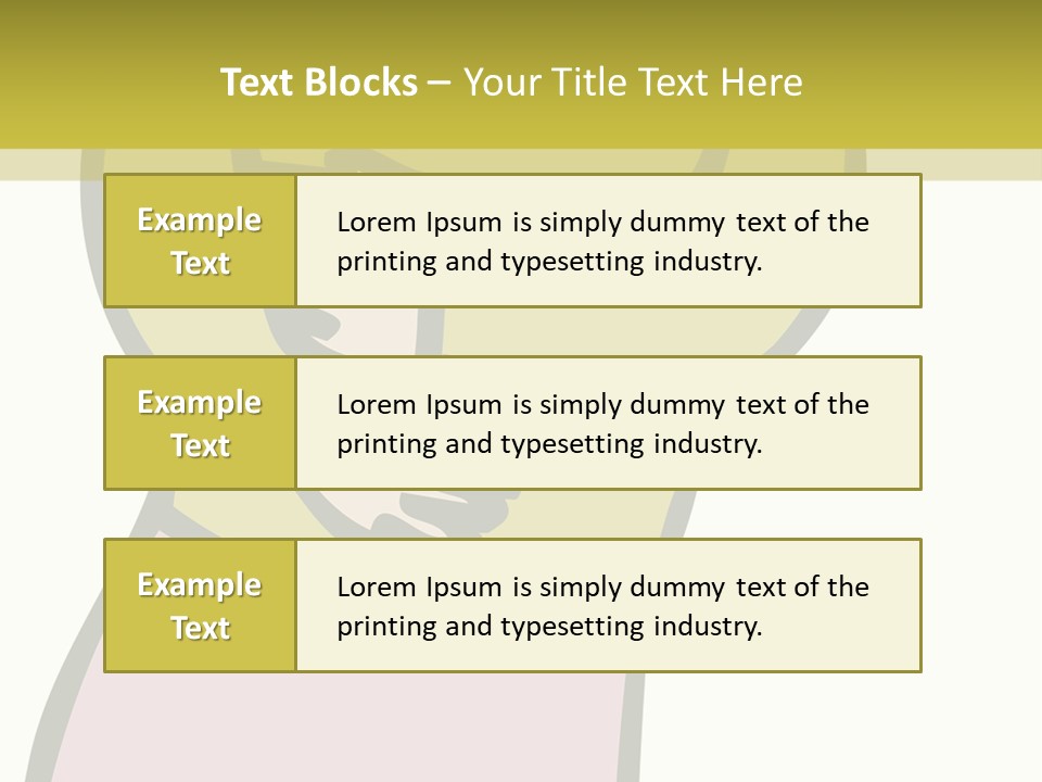 A Man With Green Hair Standing In Front Of A Yellow Wall PowerPoint Template