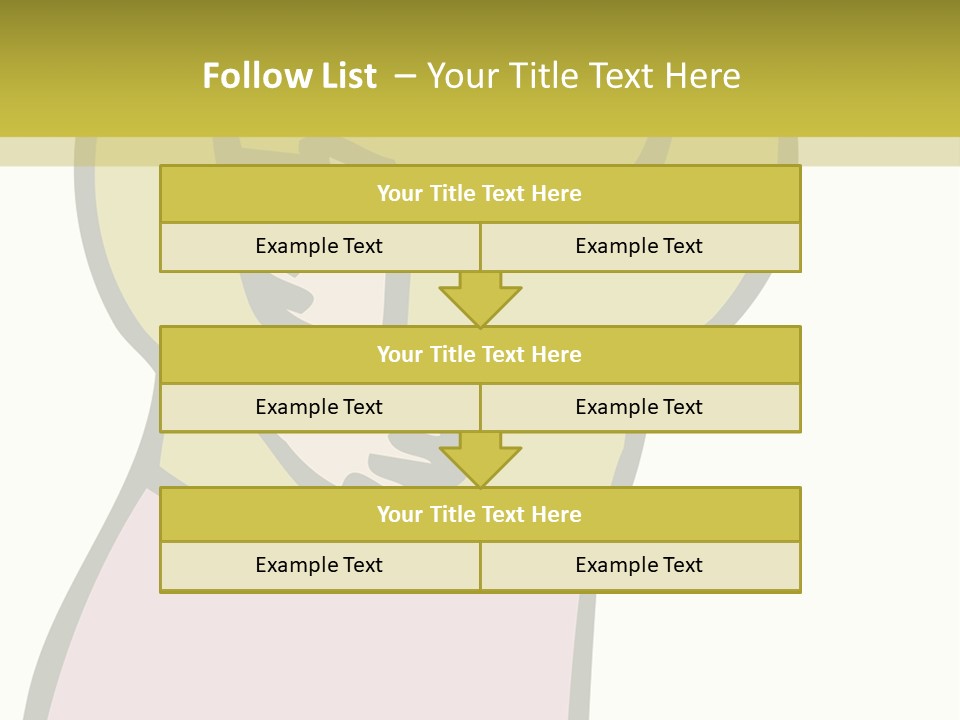 A Man With Green Hair Standing In Front Of A Yellow Wall PowerPoint Template