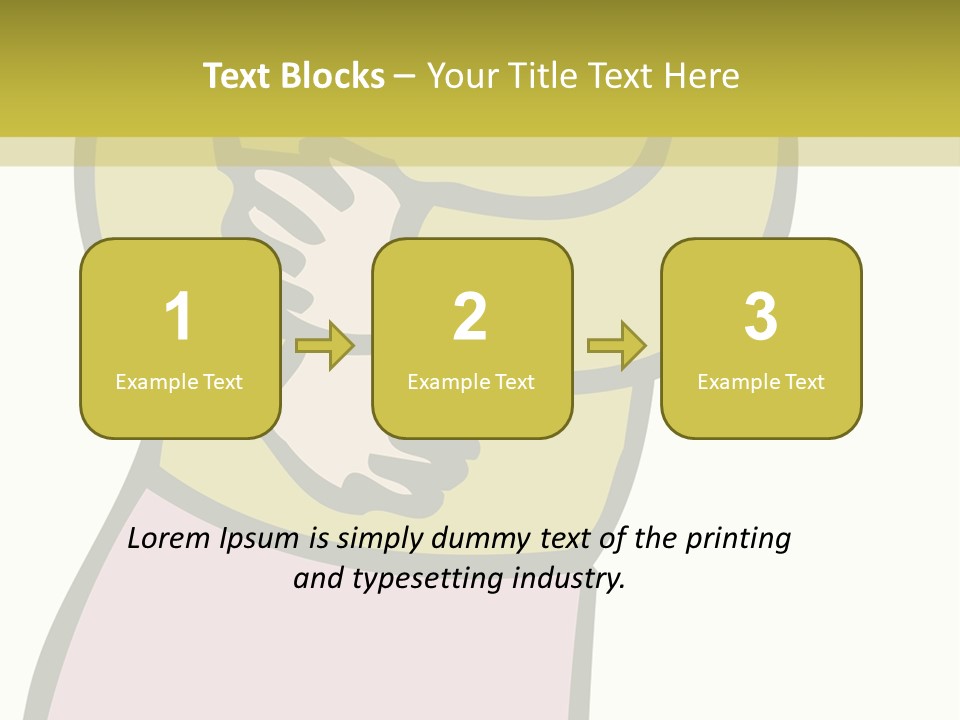 A Man With Green Hair Standing In Front Of A Yellow Wall PowerPoint Template