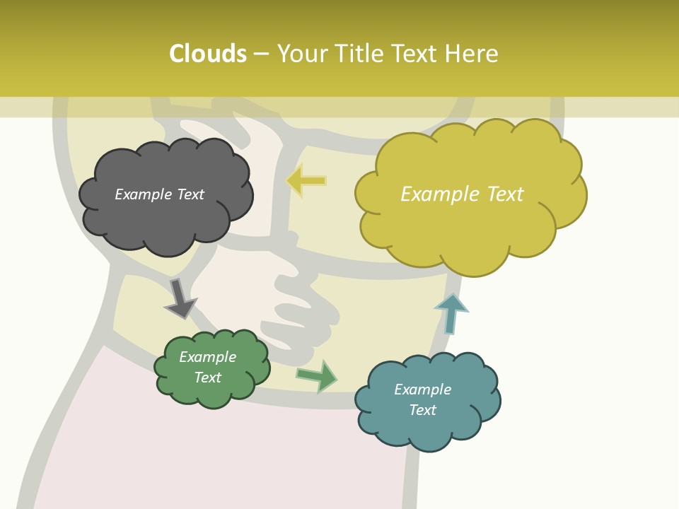 A Man With Green Hair Standing In Front Of A Yellow Wall PowerPoint Template