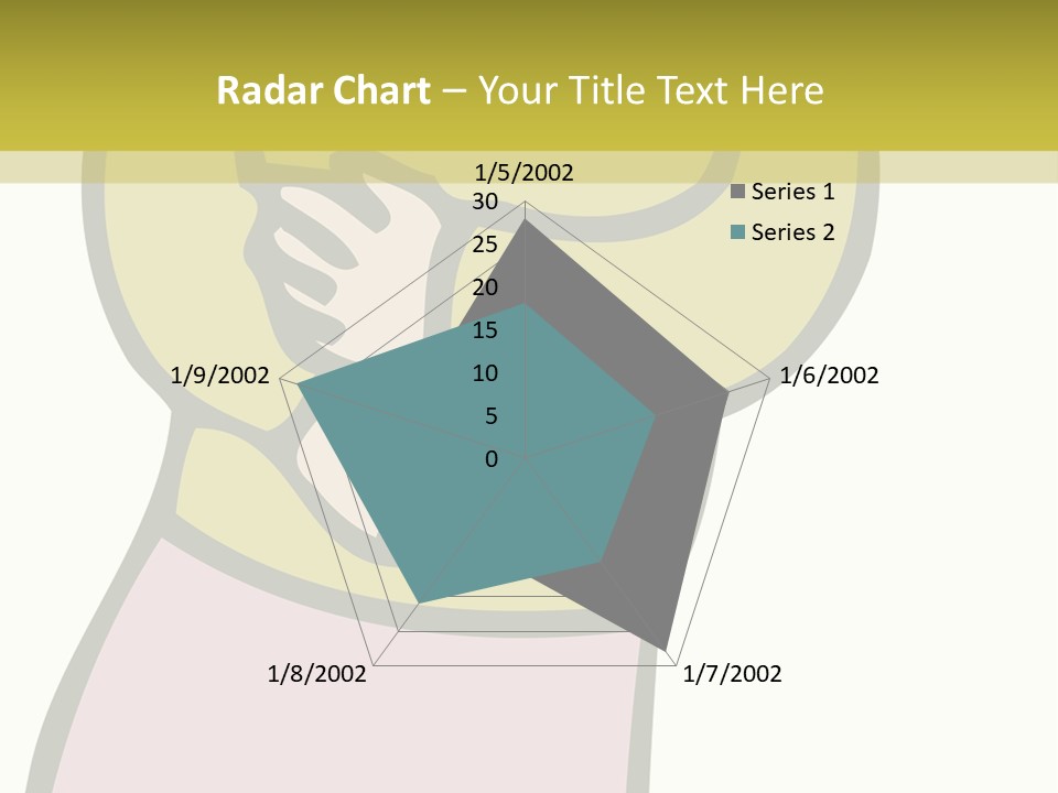 A Man With Green Hair Standing In Front Of A Yellow Wall PowerPoint Template