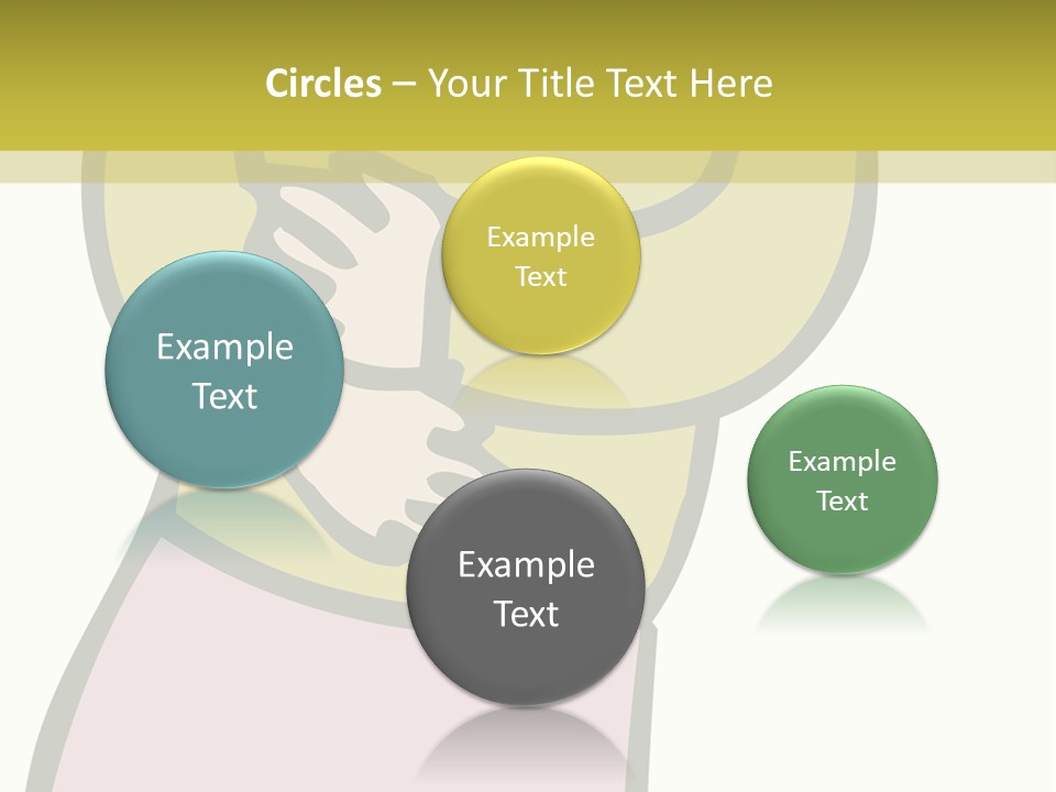 A Man With Green Hair Standing In Front Of A Yellow Wall PowerPoint Template