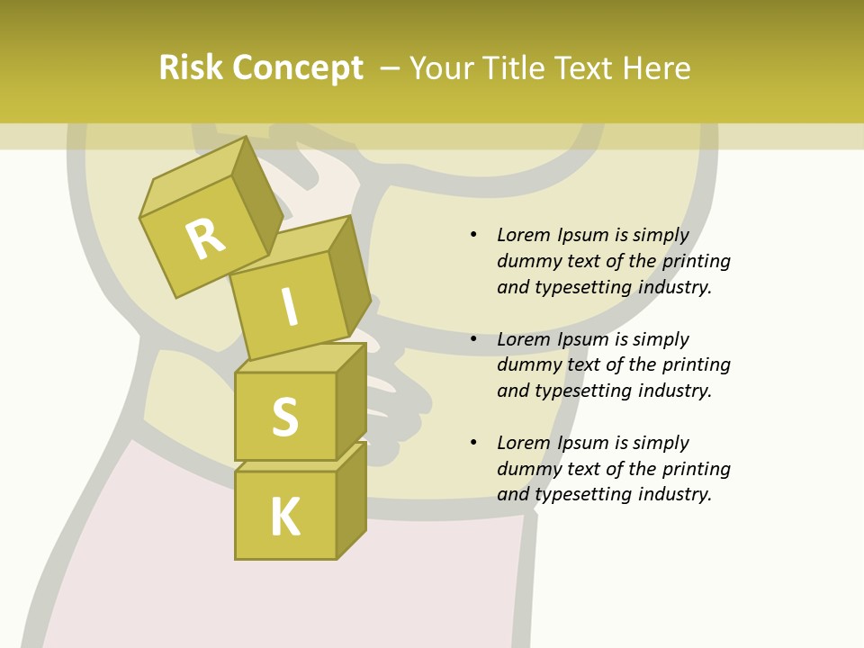 A Man With Green Hair Standing In Front Of A Yellow Wall PowerPoint Template