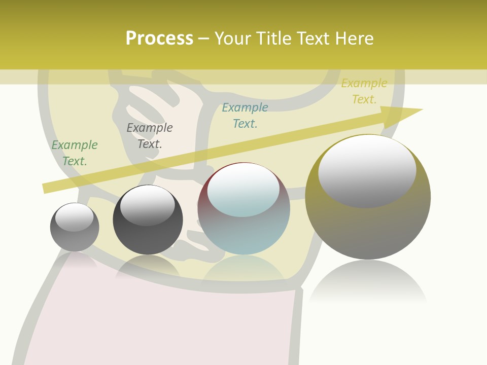 A Man With Green Hair Standing In Front Of A Yellow Wall PowerPoint Template