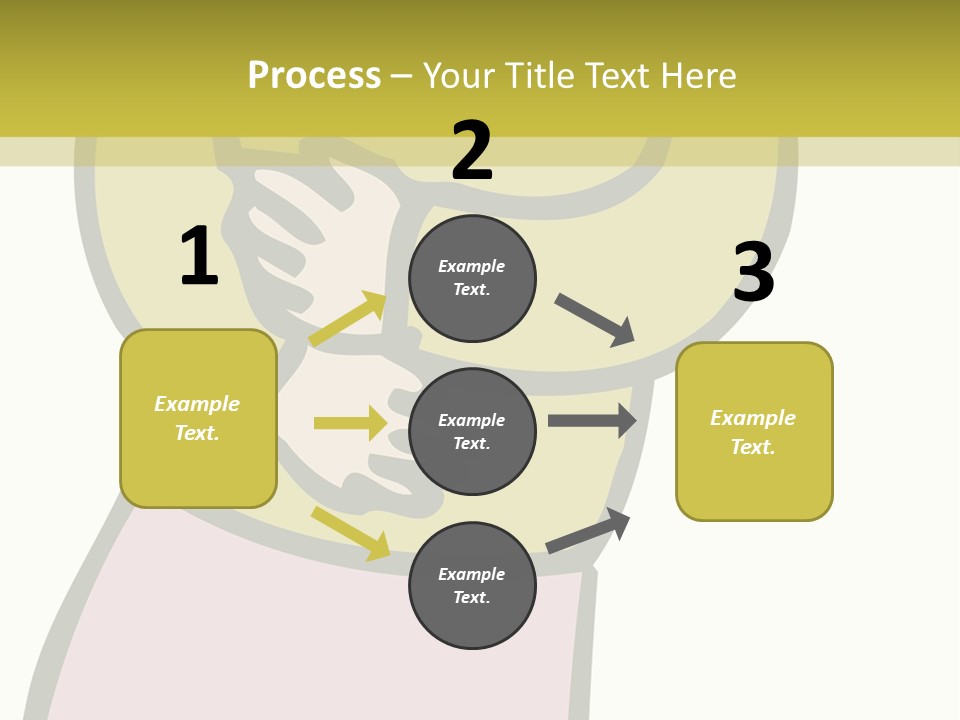A Man With Green Hair Standing In Front Of A Yellow Wall PowerPoint Template