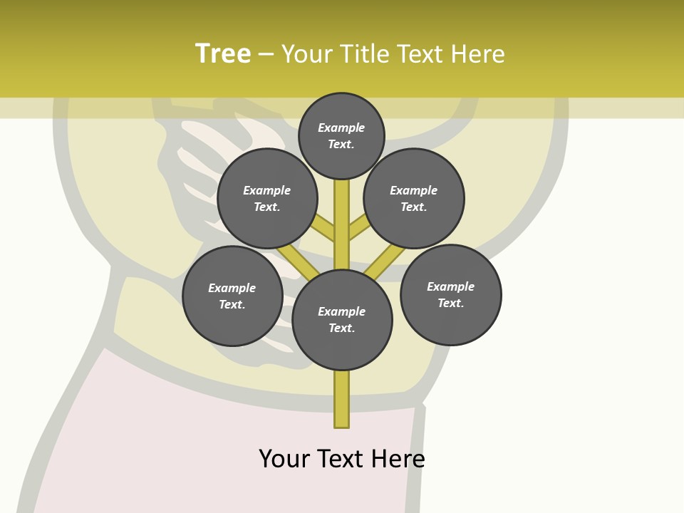 A Man With Green Hair Standing In Front Of A Yellow Wall PowerPoint Template