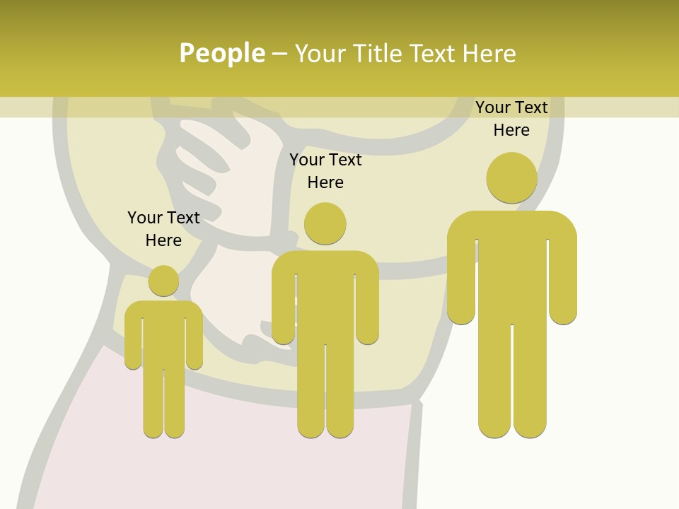 A Man With Green Hair Standing In Front Of A Yellow Wall PowerPoint Template