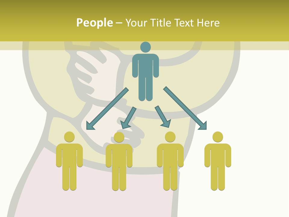 A Man With Green Hair Standing In Front Of A Yellow Wall PowerPoint Template