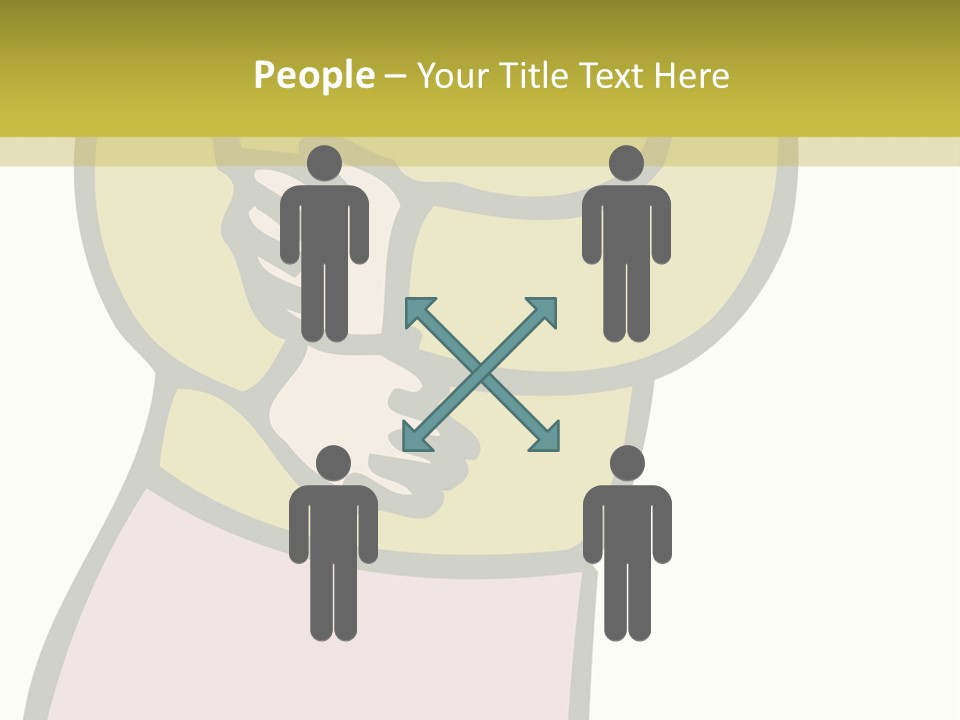 A Man With Green Hair Standing In Front Of A Yellow Wall PowerPoint Template