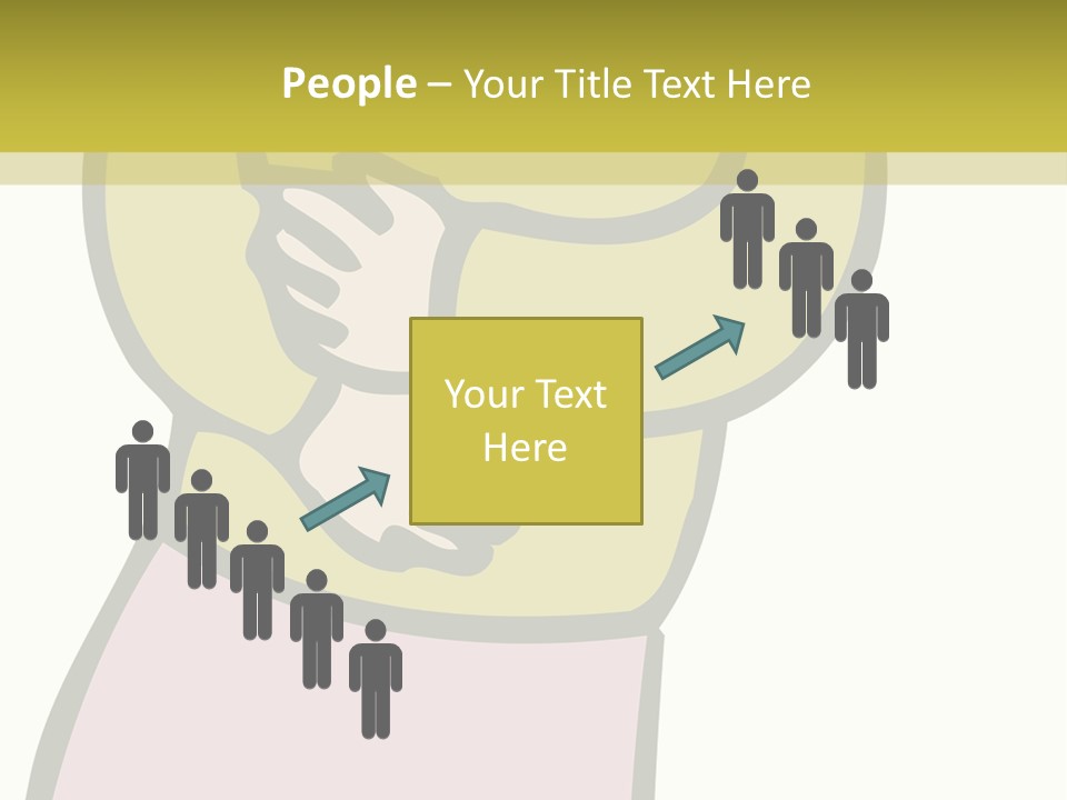 A Man With Green Hair Standing In Front Of A Yellow Wall PowerPoint Template