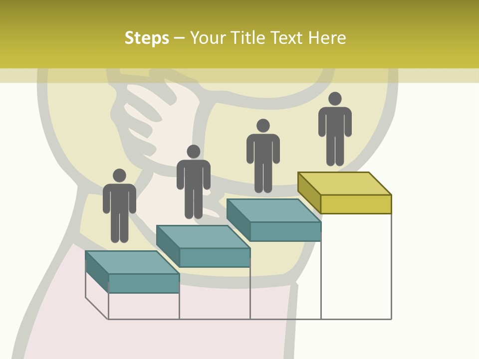 A Man With Green Hair Standing In Front Of A Yellow Wall PowerPoint Template