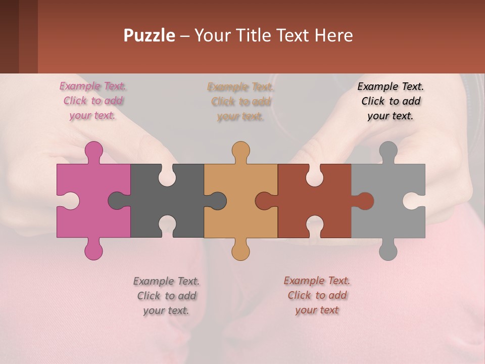 A Woman Holding A Cigarette In Her Hands PowerPoint Template