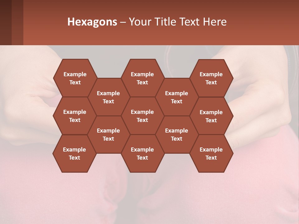 A Woman Holding A Cigarette In Her Hands PowerPoint Template