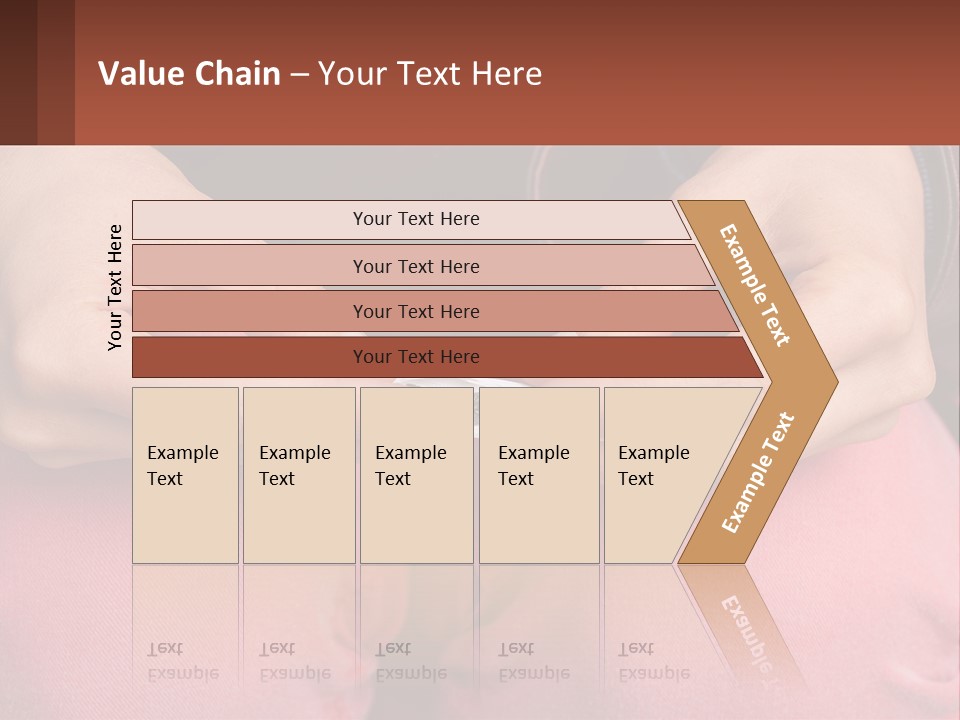 A Woman Holding A Cigarette In Her Hands PowerPoint Template