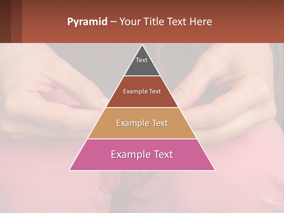 A Woman Holding A Cigarette In Her Hands PowerPoint Template