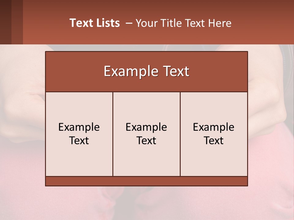 A Woman Holding A Cigarette In Her Hands PowerPoint Template