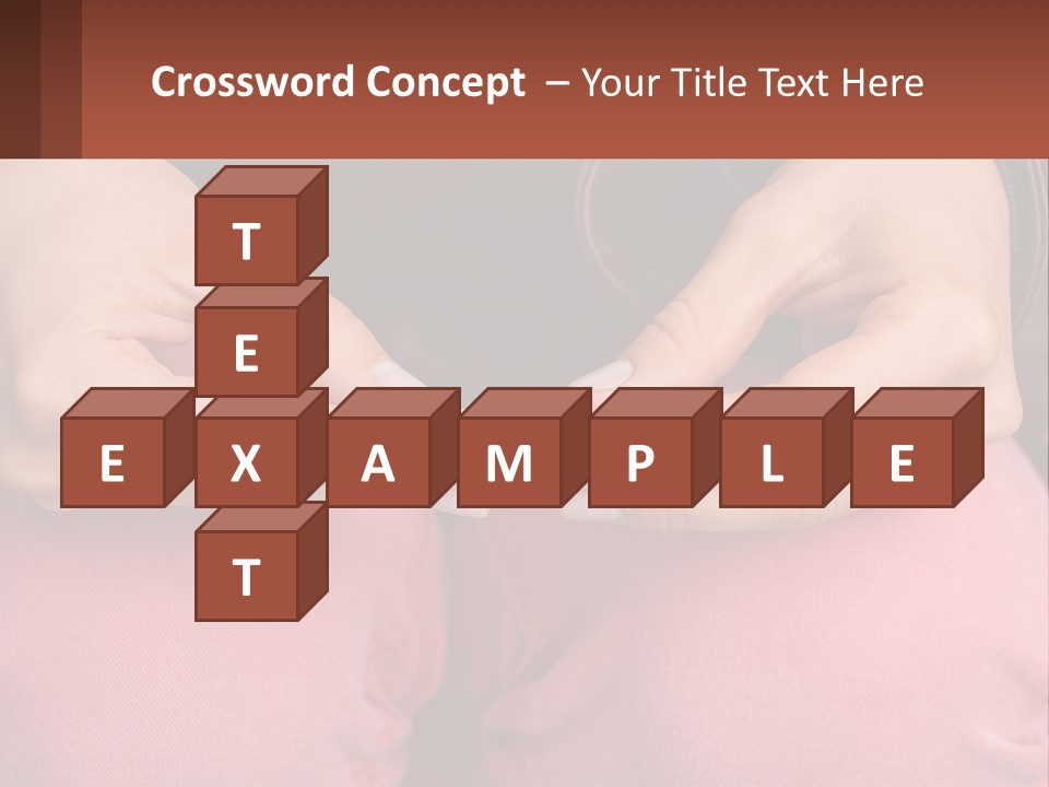 A Woman Holding A Cigarette In Her Hands PowerPoint Template