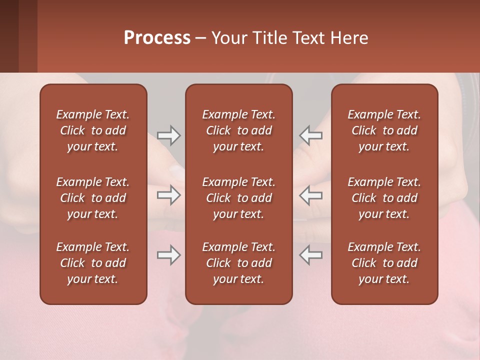 A Woman Holding A Cigarette In Her Hands PowerPoint Template