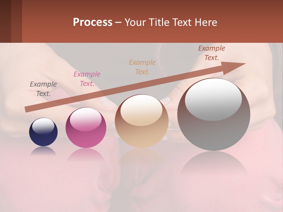 A Woman Holding A Cigarette In Her Hands PowerPoint Template