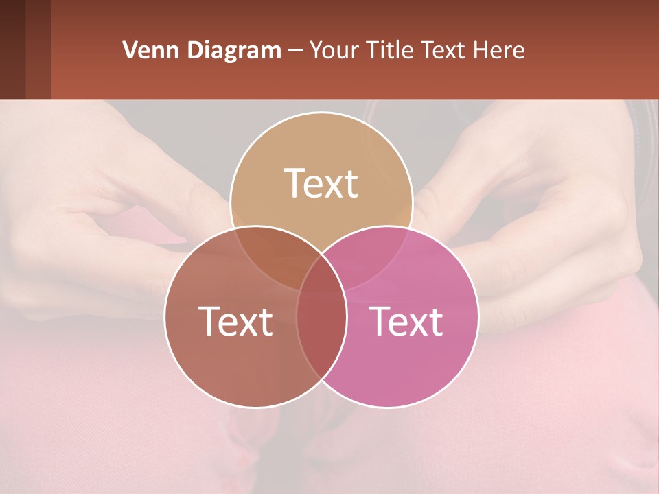 A Woman Holding A Cigarette In Her Hands PowerPoint Template