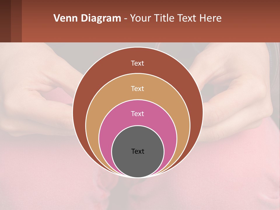 A Woman Holding A Cigarette In Her Hands PowerPoint Template