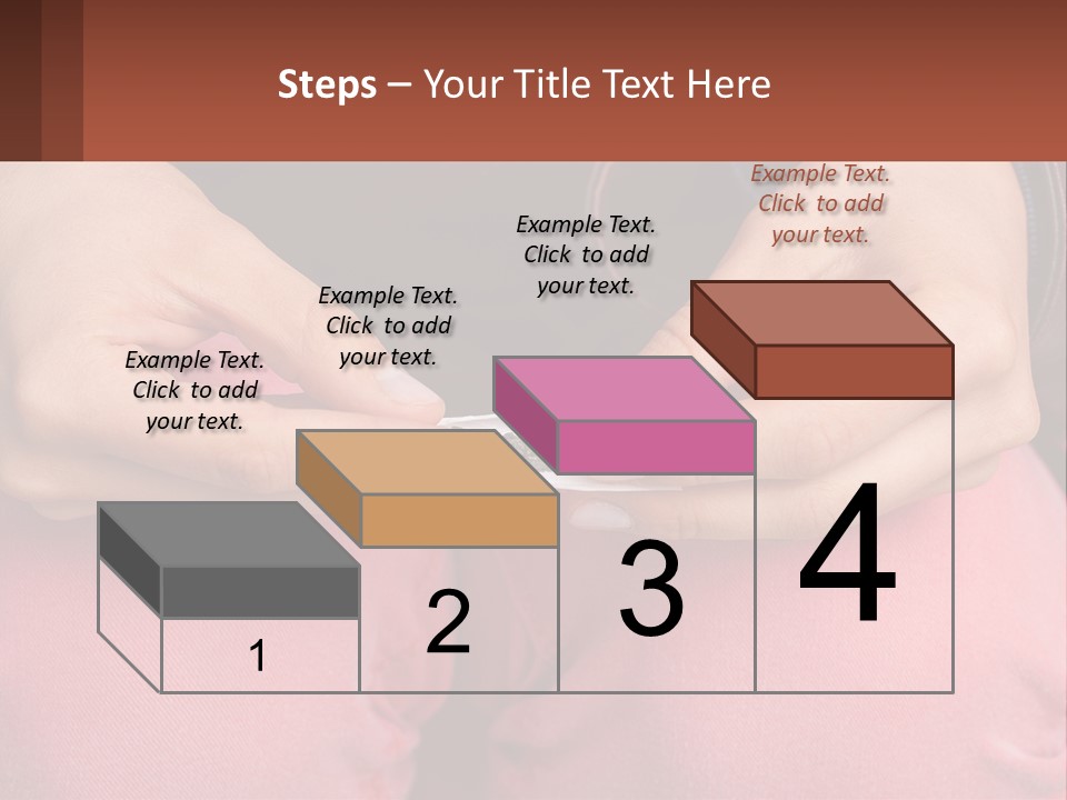 A Woman Holding A Cigarette In Her Hands PowerPoint Template