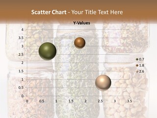 A Group Of Jars Filled With Different Types Of Seeds PowerPoint Template
