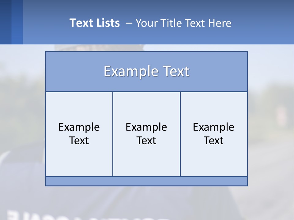 A Man With A Camera On A Road PowerPoint Template