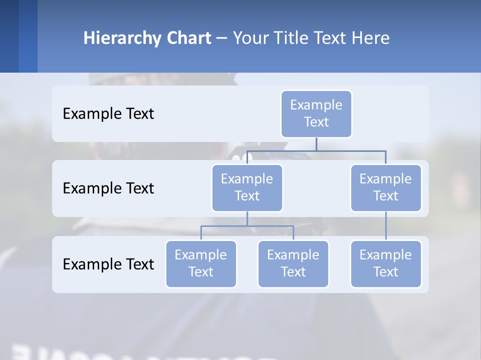 A Man With A Camera On A Road PowerPoint Template