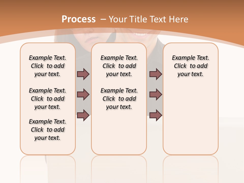 A Man And Woman Looking At A Laptop Computer PowerPoint Template