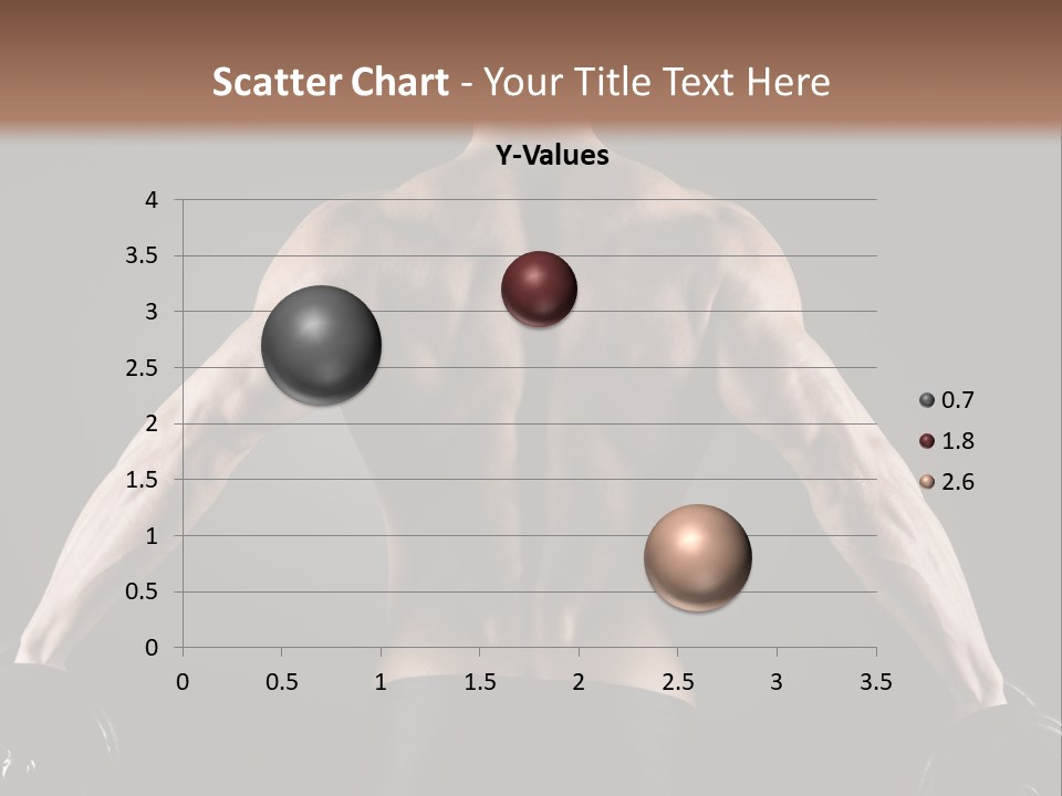 The Back Of A Man With No Shirt On PowerPoint Template