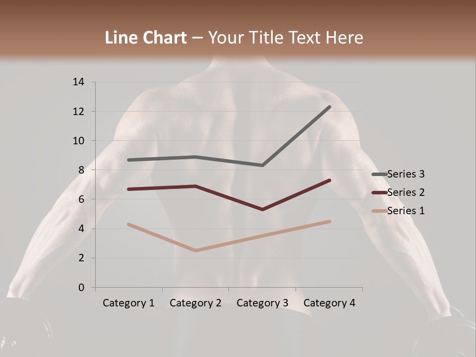 The Back Of A Man With No Shirt On PowerPoint Template