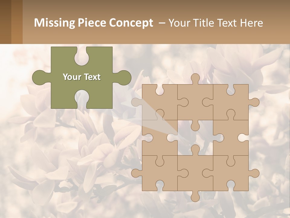 A Bunch Of Flowers That Are In A Vase PowerPoint Template