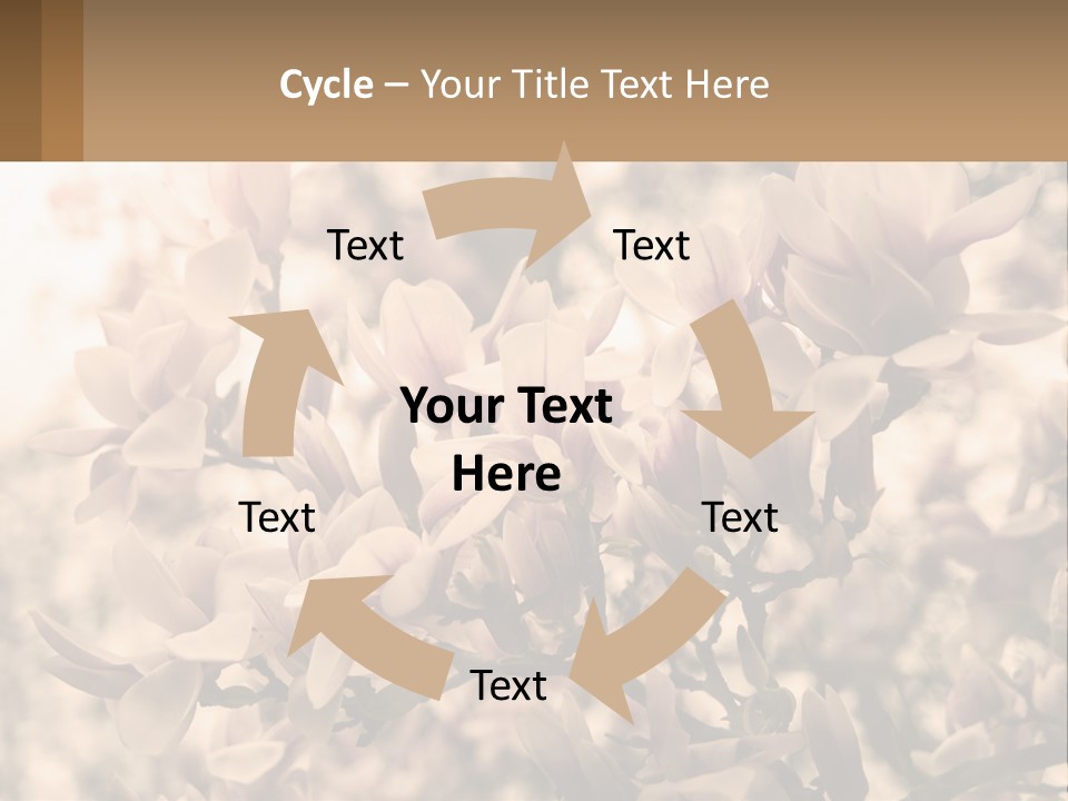 A Bunch Of Flowers That Are In A Vase PowerPoint Template