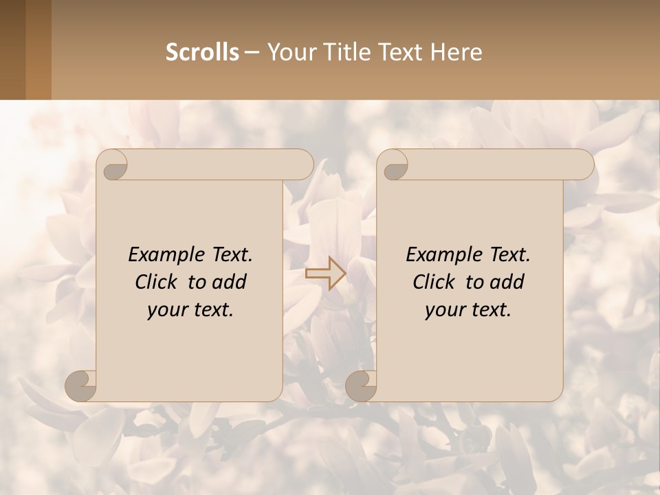 A Bunch Of Flowers That Are In A Vase PowerPoint Template