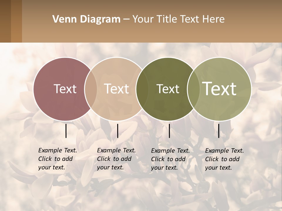 A Bunch Of Flowers That Are In A Vase PowerPoint Template