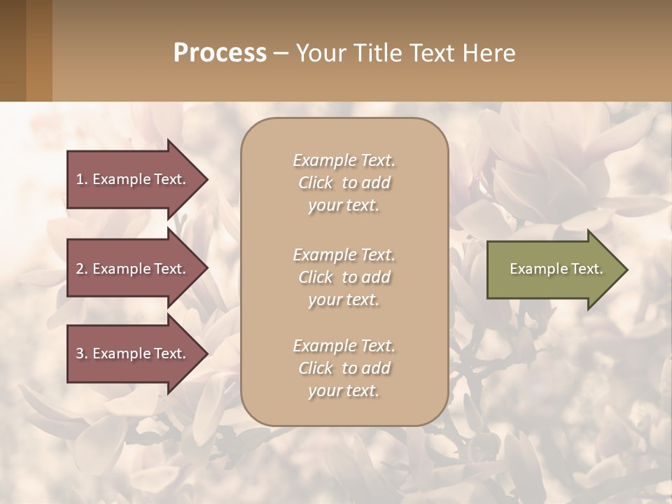 A Bunch Of Flowers That Are In A Vase PowerPoint Template