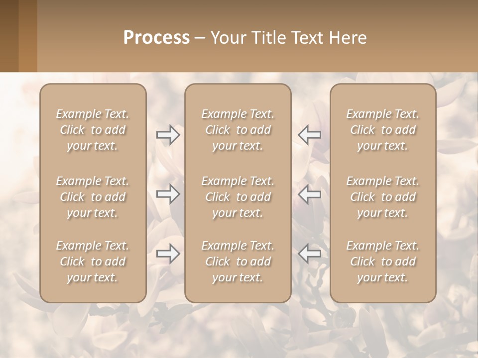 A Bunch Of Flowers That Are In A Vase PowerPoint Template