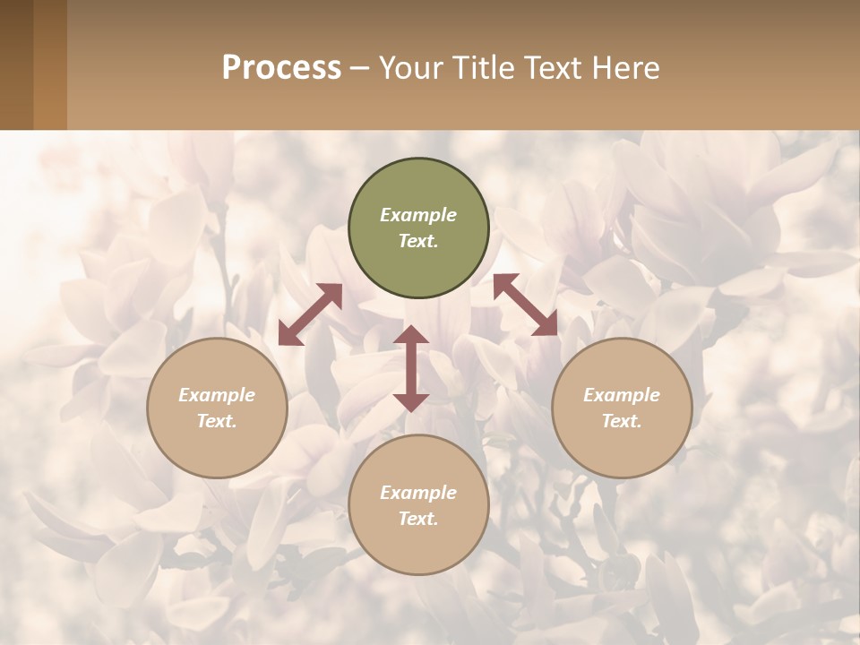 A Bunch Of Flowers That Are In A Vase PowerPoint Template