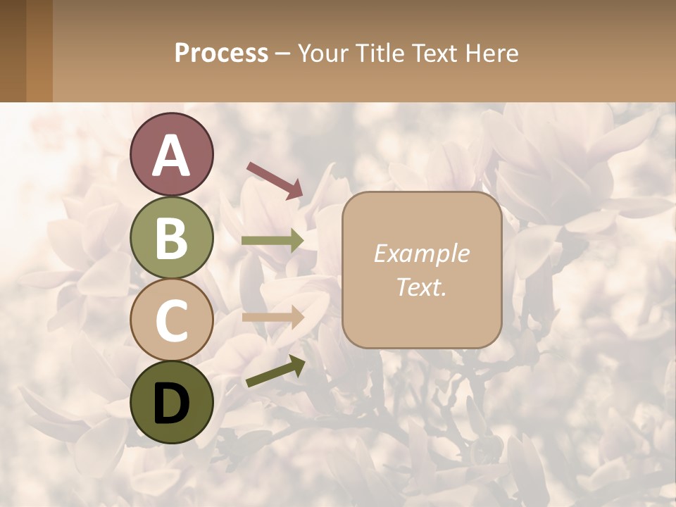 A Bunch Of Flowers That Are In A Vase PowerPoint Template