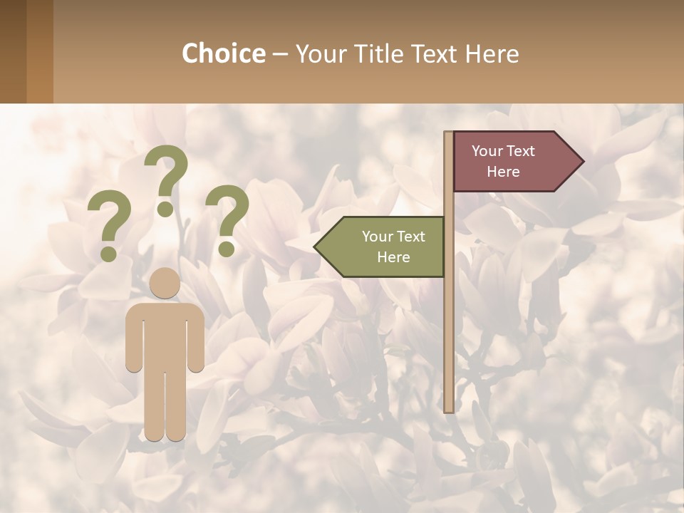 A Bunch Of Flowers That Are In A Vase PowerPoint Template